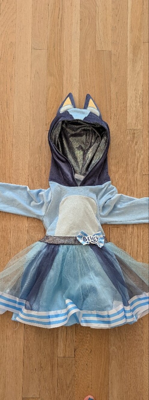 Bluey Girls Costume 5t - 6t